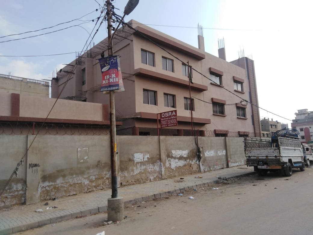 Another view of the completed building